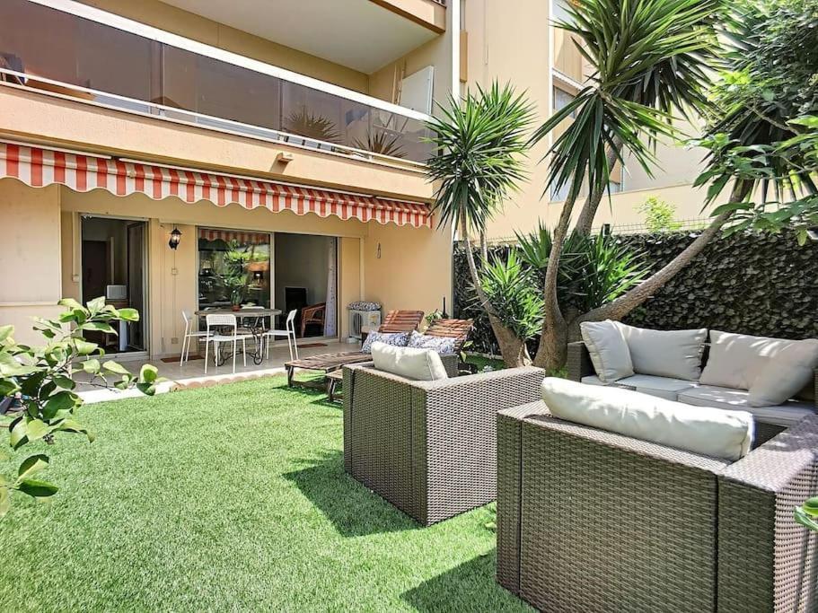 Rabiac - Charming 1 Bedroom With Private Garden アンティーブ エクステリア 写真